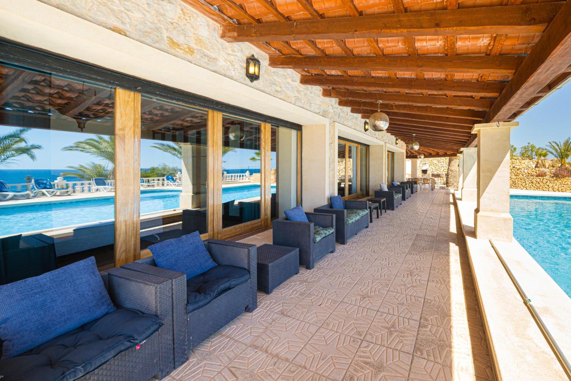 Stunning Villa Carichel Blanc Villajoyosa Exterior foto